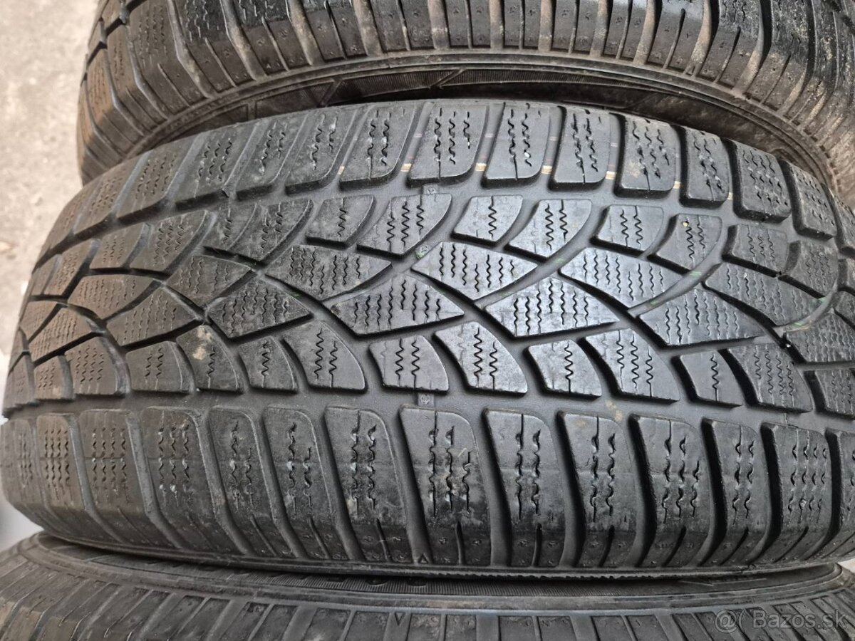 205/60 r16 zimné 4 ks DUNLOP dezén 7-6,4 mm DOT2019 - 3