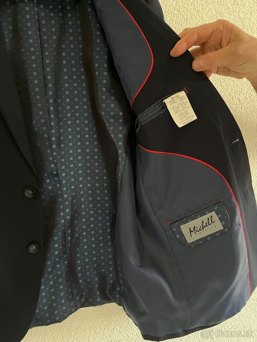 Predám pánsky oblek veľkosť 48/182 - 3