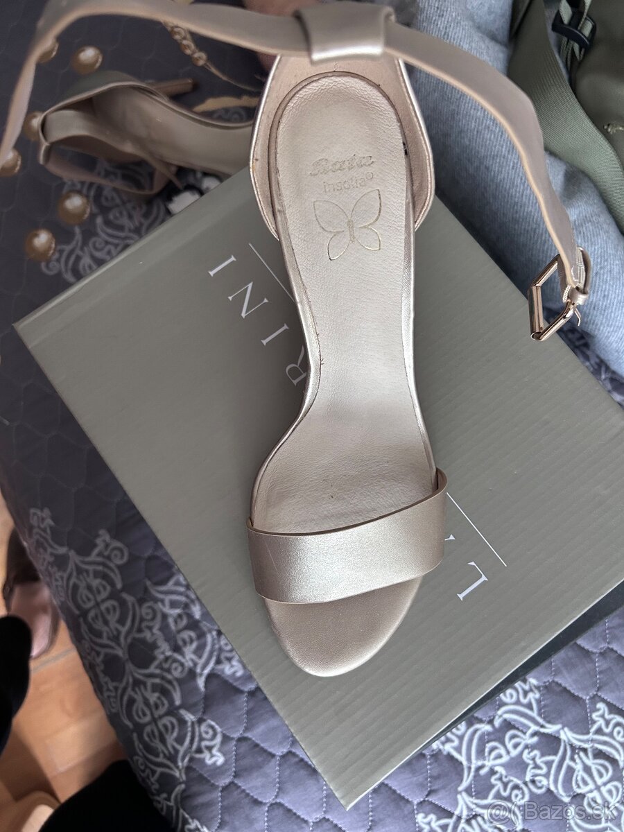 Svadobné dámske topánky 38 - 3