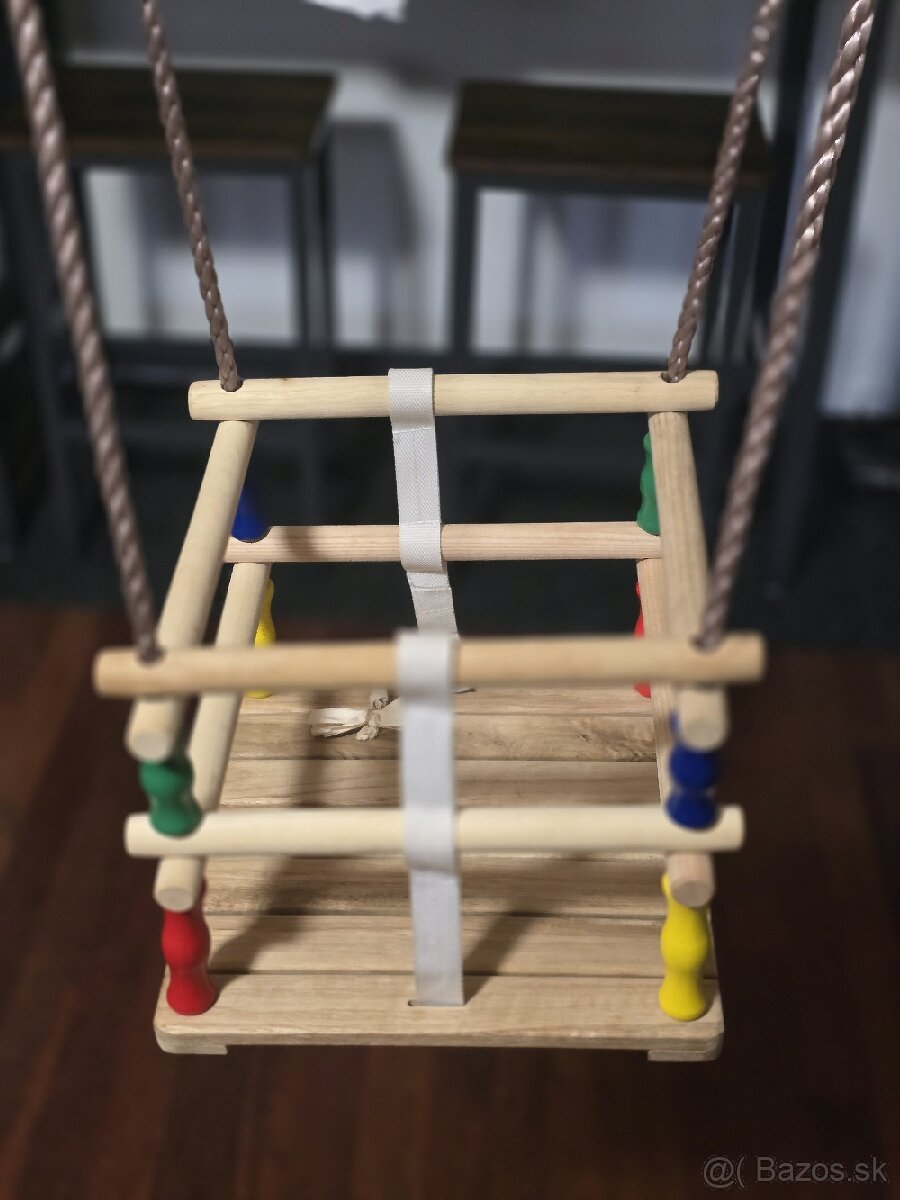 Detská drevená hojdačka - 3