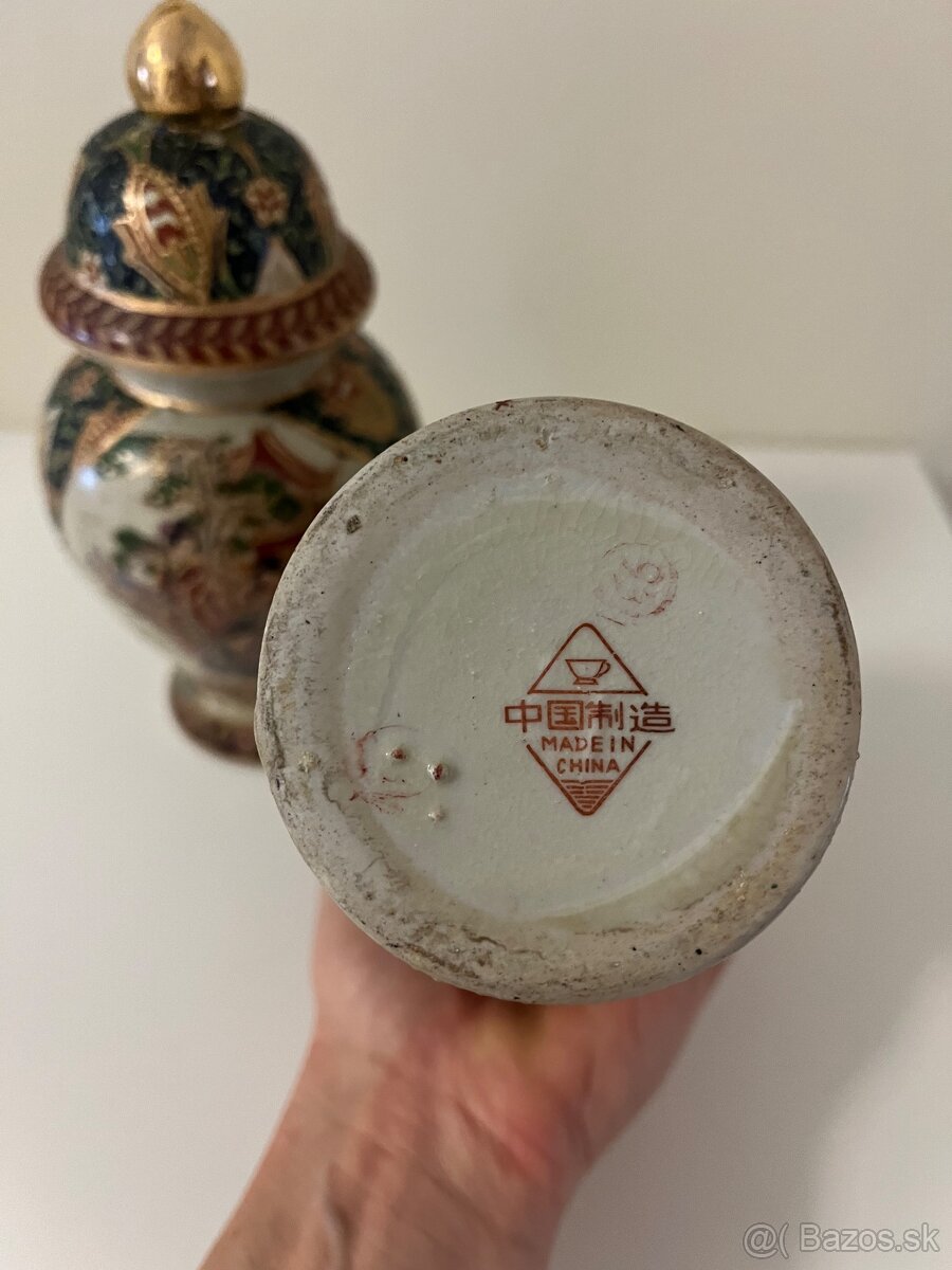 Činsky porcelan vazicky - 3