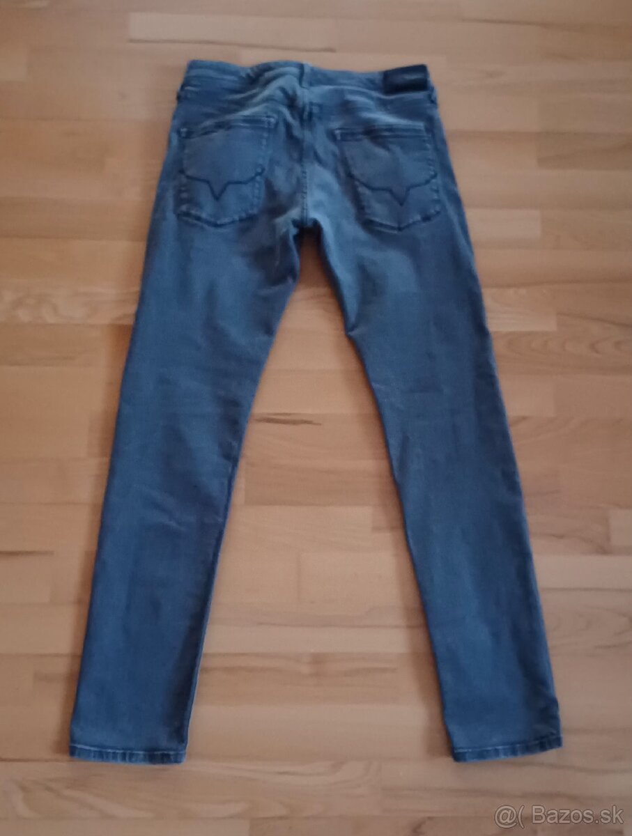Pepe jeans šedé slim.fit - 3