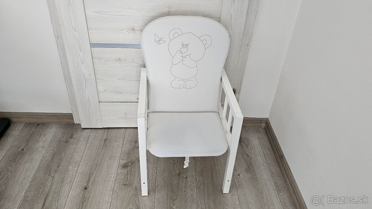 Detský stolík so stoličkou so vzorom macíka - 3