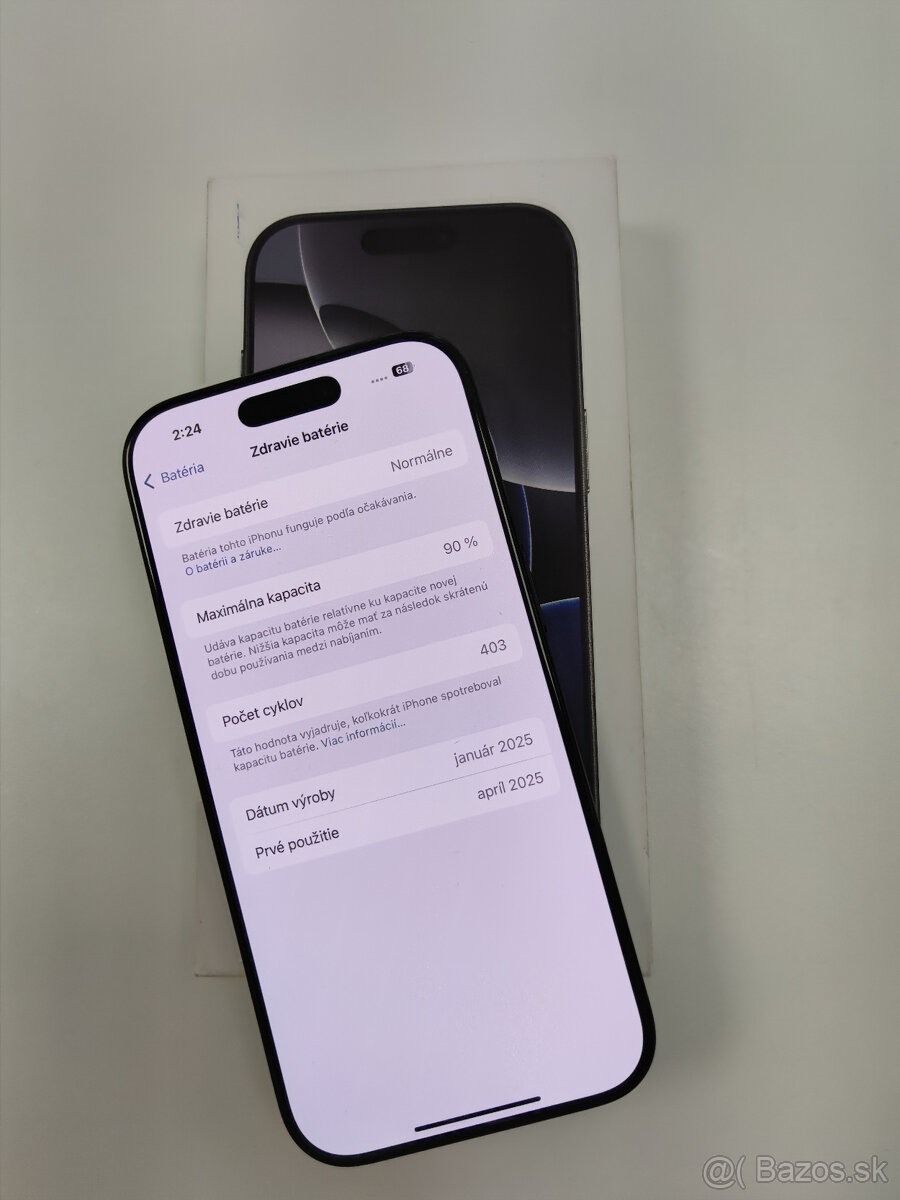 iPhone 16 Pro 256GB Black Titanium - 3