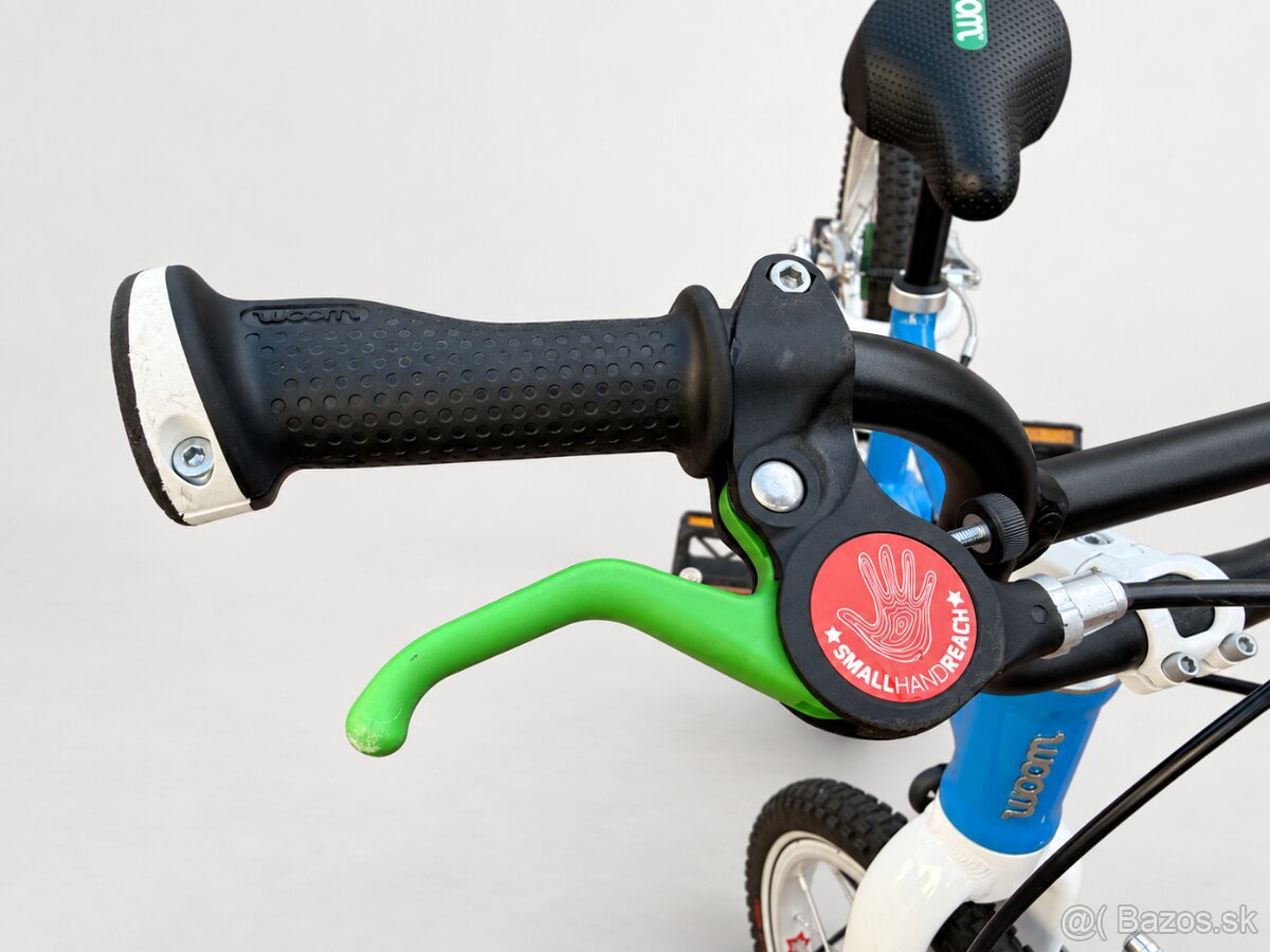 Detský bicykel WOOM 2 – 14″, modrý - 3
