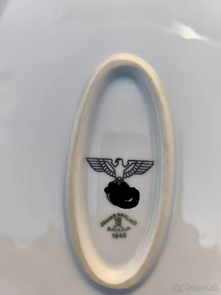 Porcelánová Nemecka misa ww2 - 3
