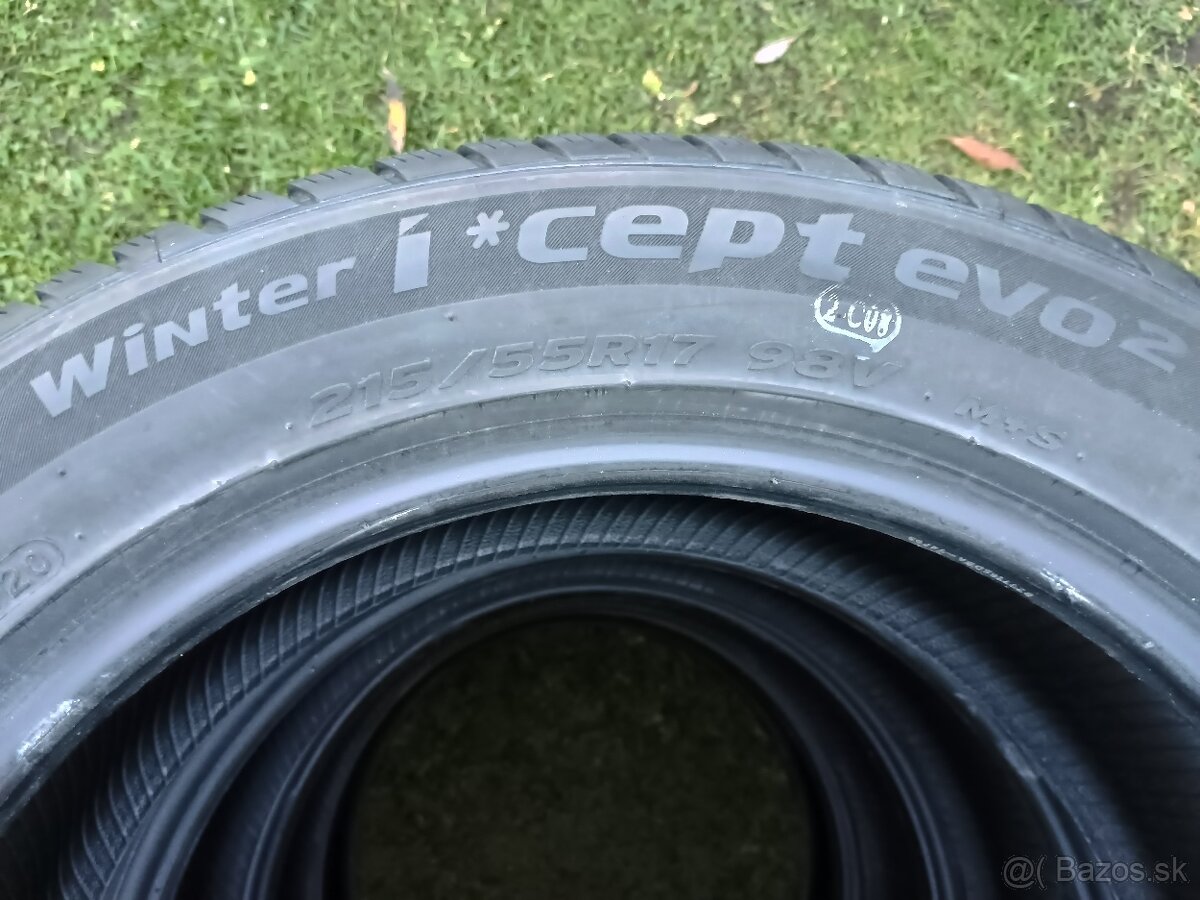 Zimné pneu Hankook, 215/55 R17 - 3