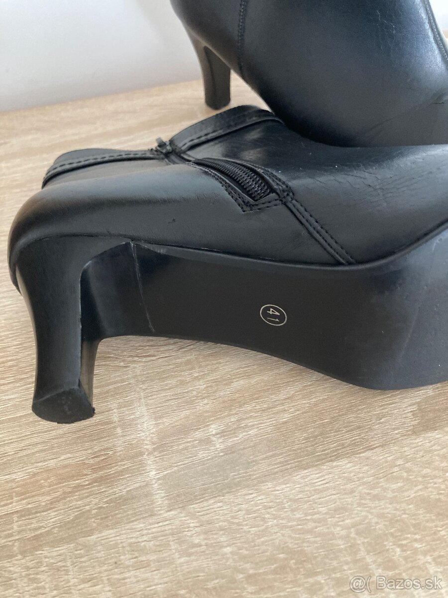 Dámske čižmičky kotnikové č. 41 - 3