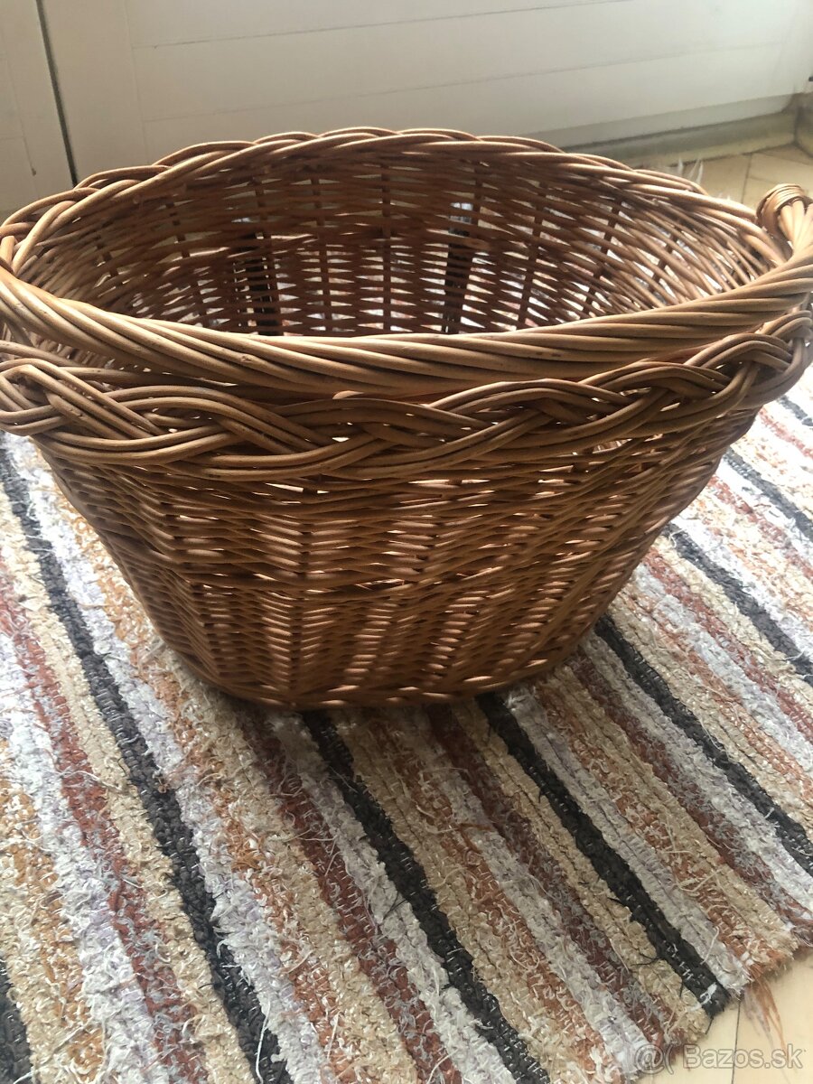 Prúteny košík na bicykel - 3