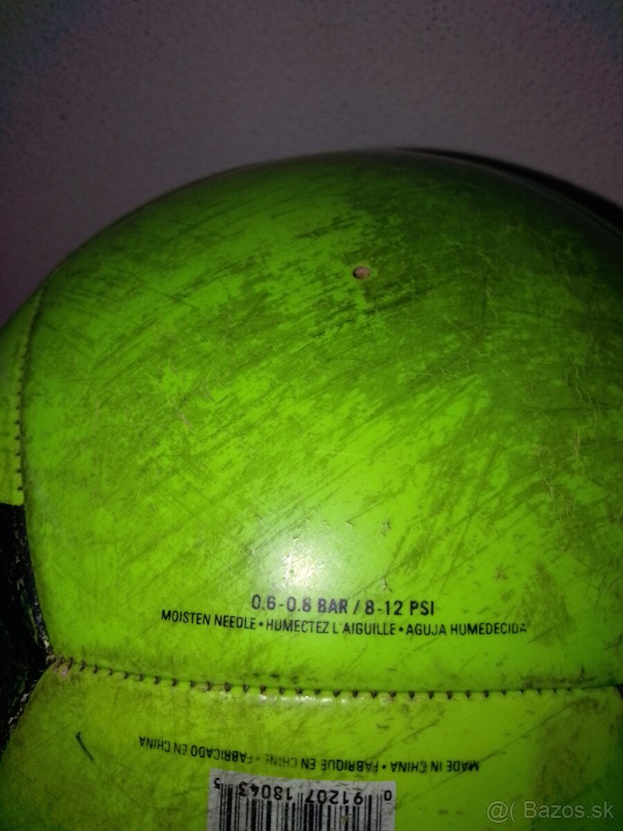 Futbalová lopta nike pitch team zelená - 3