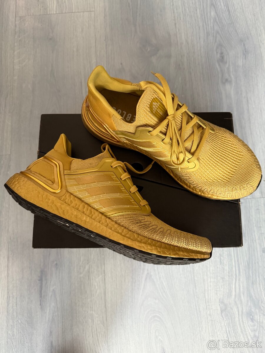 Adidas Performance UltraBOOST 20 Gold Metalic,pánske tenisky - 3