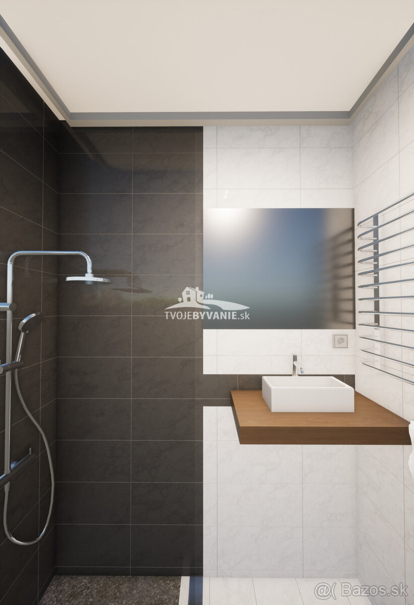 1 izbový byt s mezonetom KVP Grunt č. 11 - 3