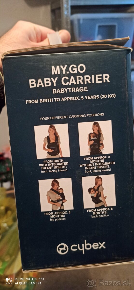 Predám detský nosič Cybex - 3