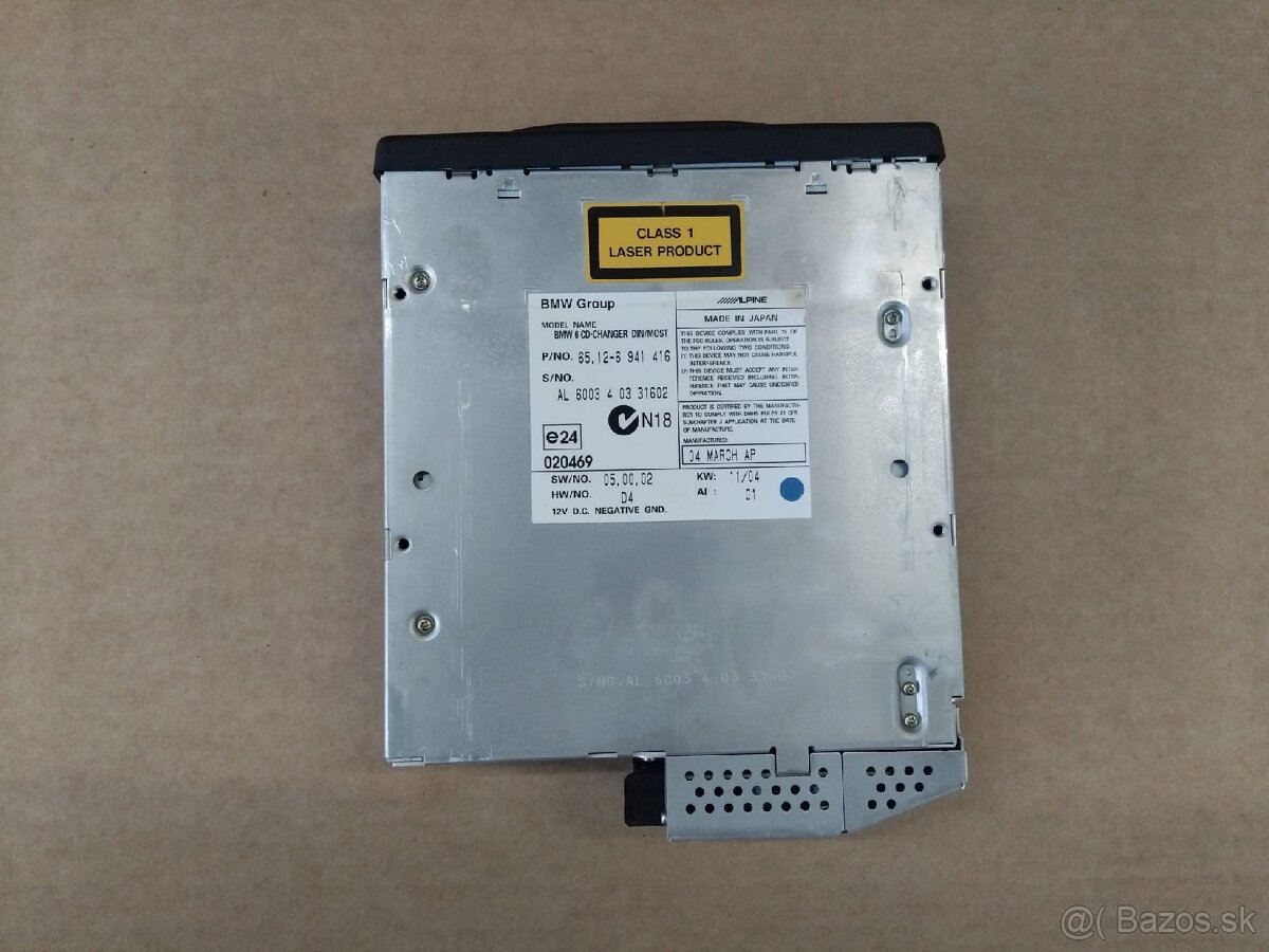 CD menič 6CD BMW E60 E61 - 3