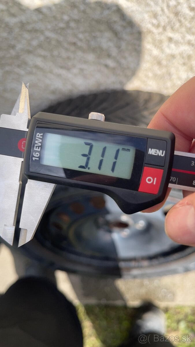 Plechové disky R17 5x112 Zimné pneumatiky - 3