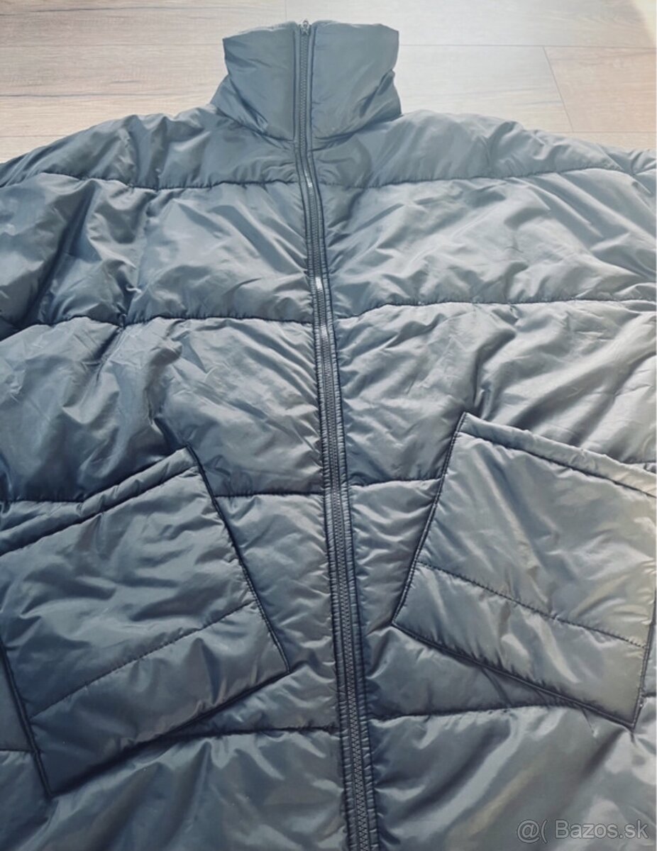 Damska cierna oversized bunda QUEEN, vel. L - 3