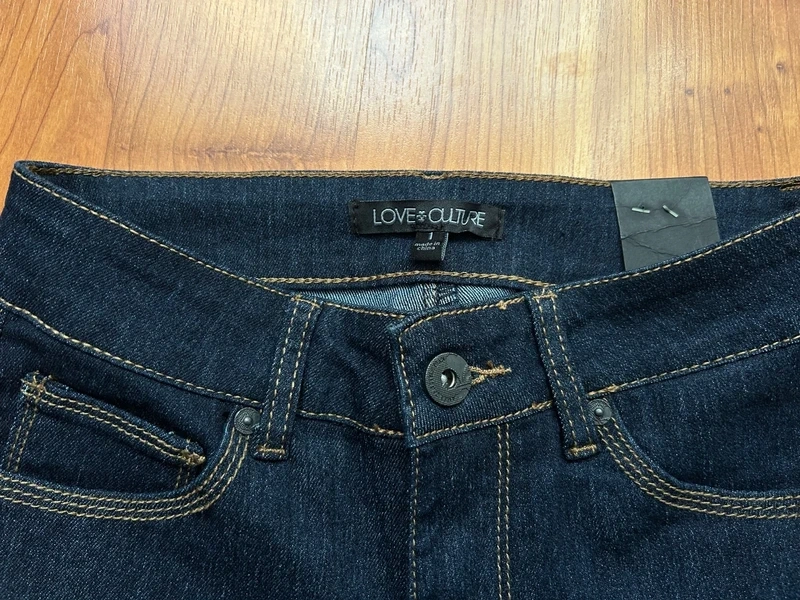 Dámske tmavomodré rifle - 3