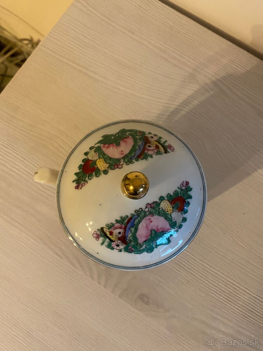 STAROŽITNÁ OZDOBNÁ ŠÁLKA NA ČAJ - 3