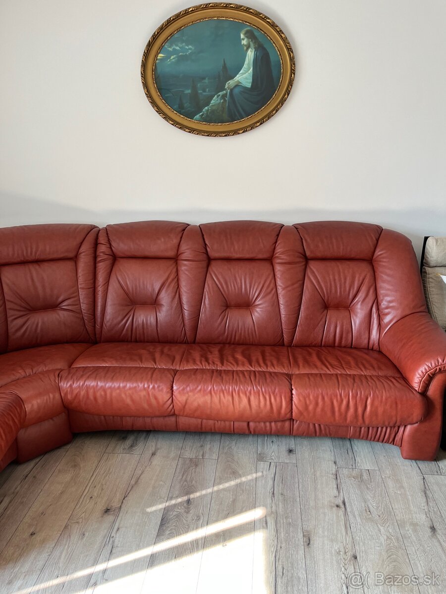 Kožená sedačka Kanapa - 3