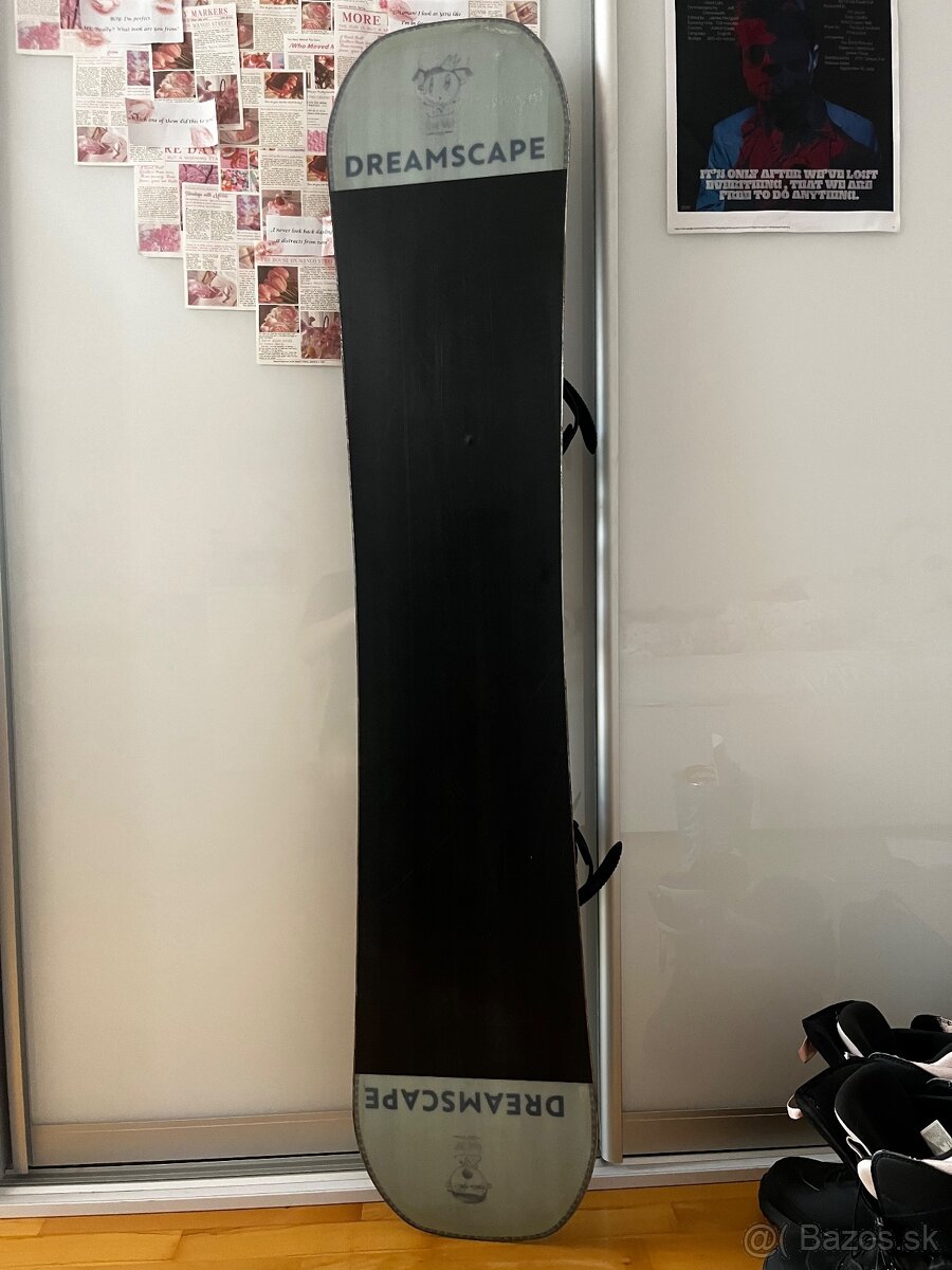 Predám Snowboardovú dosku s viazaním - 3