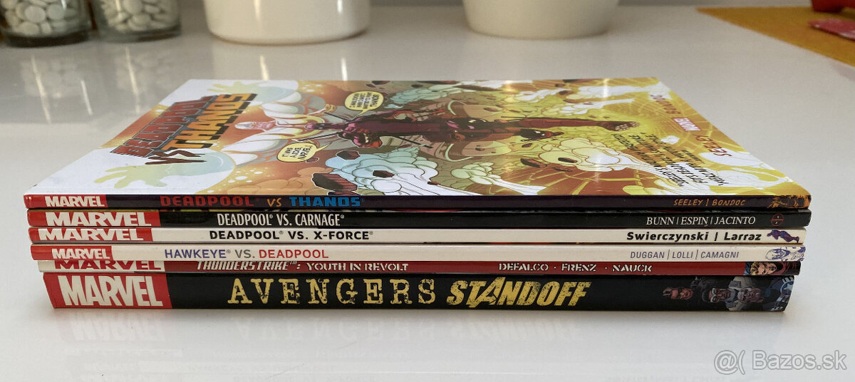 Anglické komiksy Deadpool a Avengers - 3