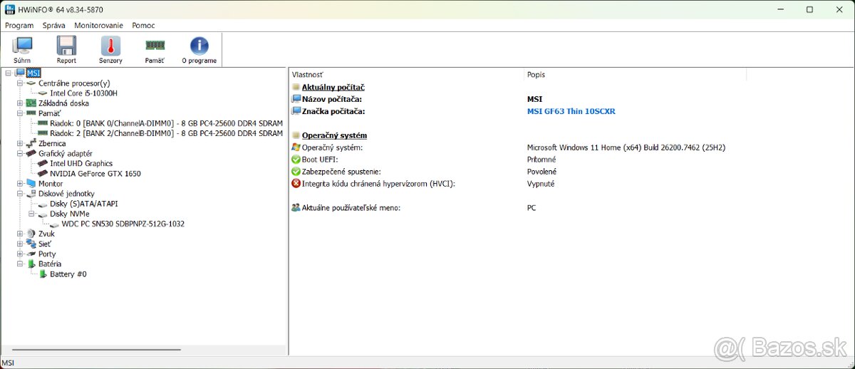 herny notebook msi ms-16r4 - 3