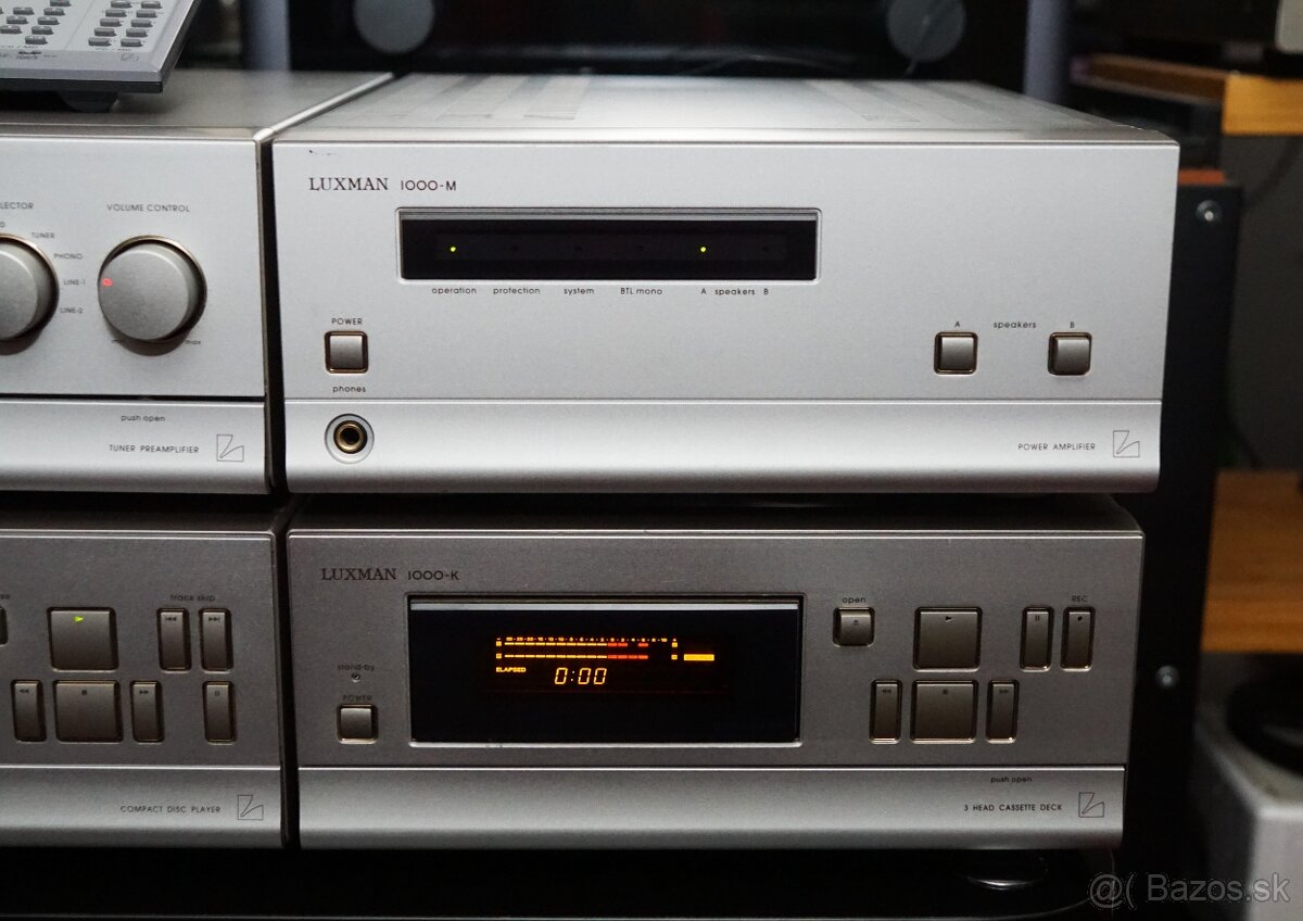 LUXMAN séries 1000 midi - čtyři komponenty plus DO - 3