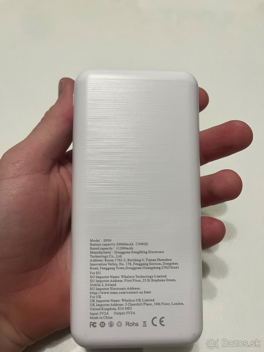 Powerbanka 20000mAh - 3