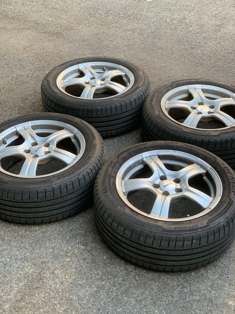 5x100 7Jx16H2 ET38, 205/55 R16 91V - 3