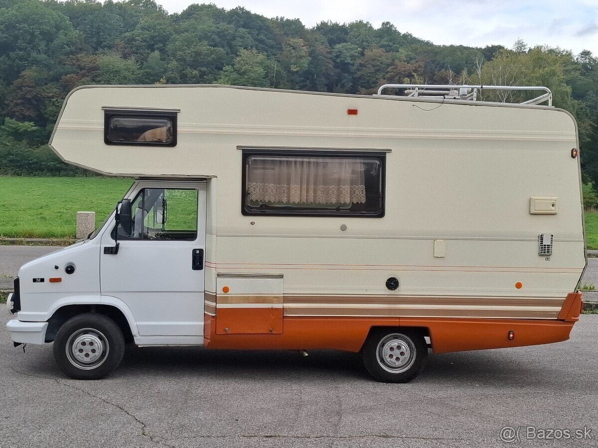 Fiat Ducato karavan 2.5d Rok 1988 Najazdené 260tis TK a E - 3