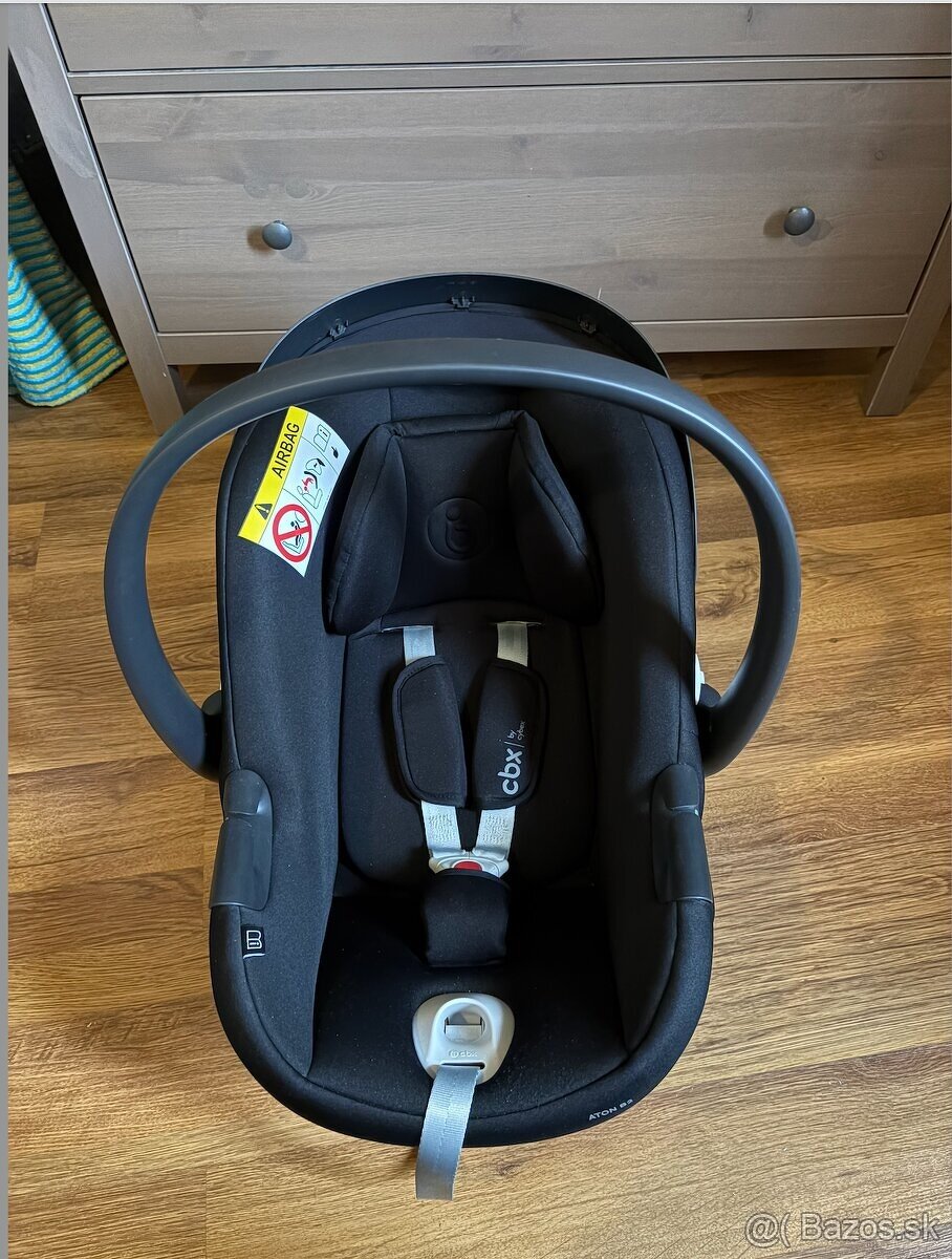 Predám autosedačku (vajíčko s podstavcom) CBX by Cybex Aton - 3
