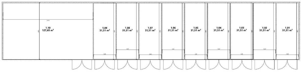 Ponúkam Vám do prenájmu priestranné garáže v Leviciach. - 3