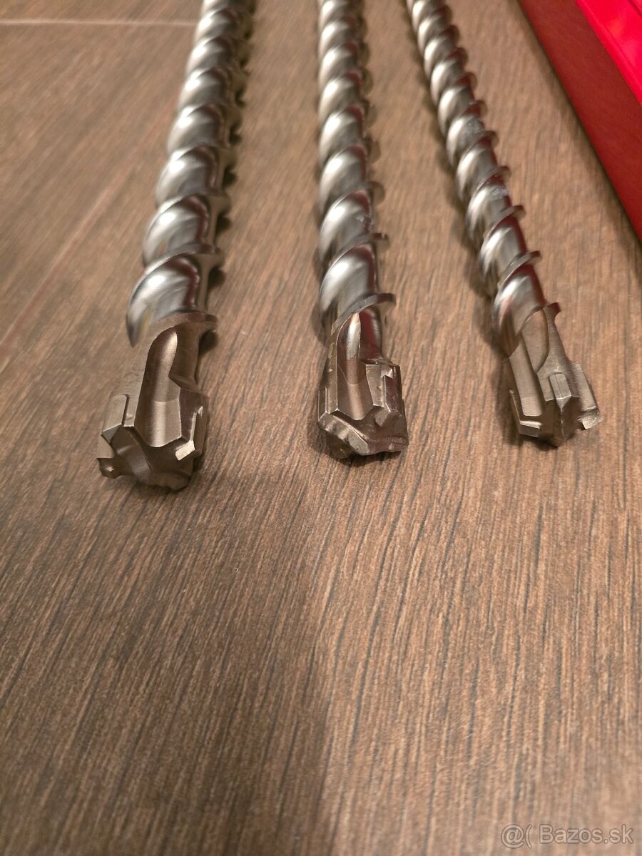 Wurth SDS MAX vrtáky d132mm vodováhy vodiaca lišta - 3