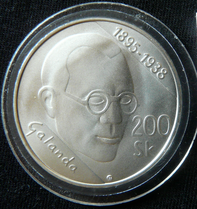 Slovenské strieborné 200 koruny bk - 3