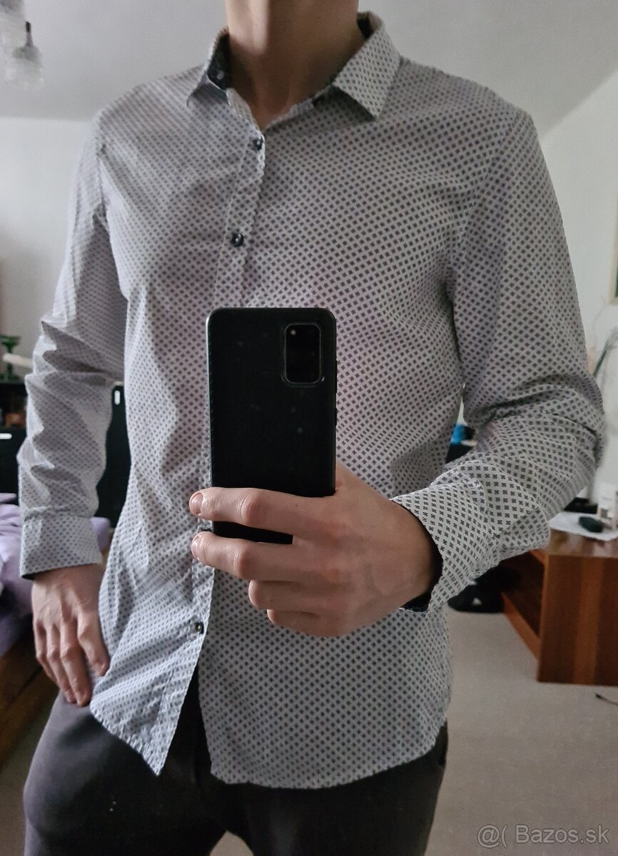 Pánska košeľa Jean Pascale veľ.M / AKO NOVÁ - 3