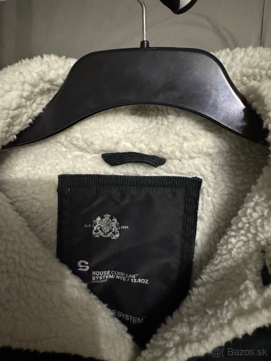 panska zimna zelena bunda velkost S - 3