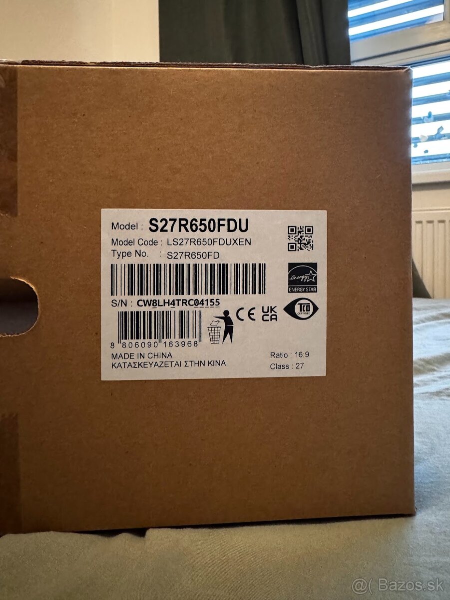 Samsung 27" Full HD monitor S27R650FDU – nový, nerozbalený - 3