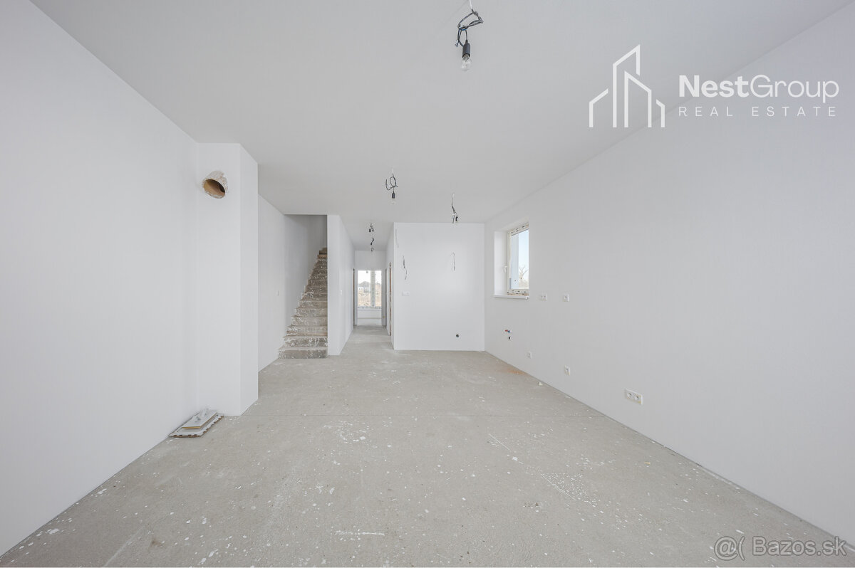 PREDAJ NOVOSTAVBA 4-IZBOVÝ BUNGALOV, POZEMOK 300 m2, HUBICE - 3