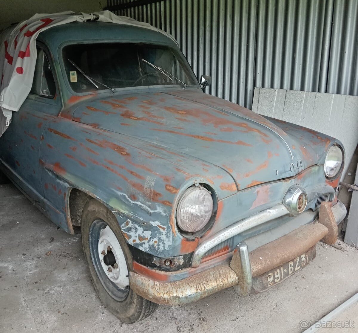 Simca Aronde s doklady - 3