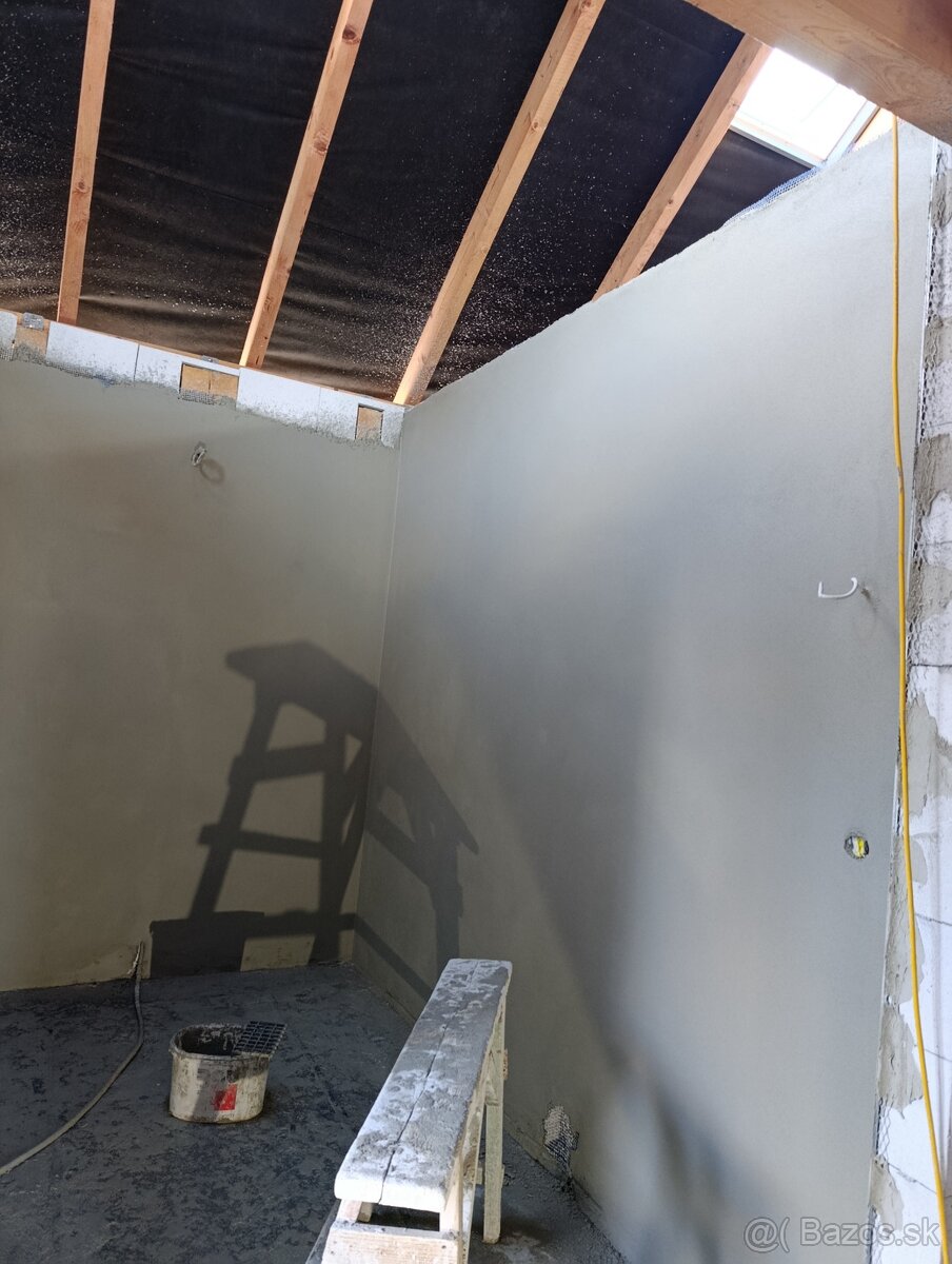 Strojové omietky - 3