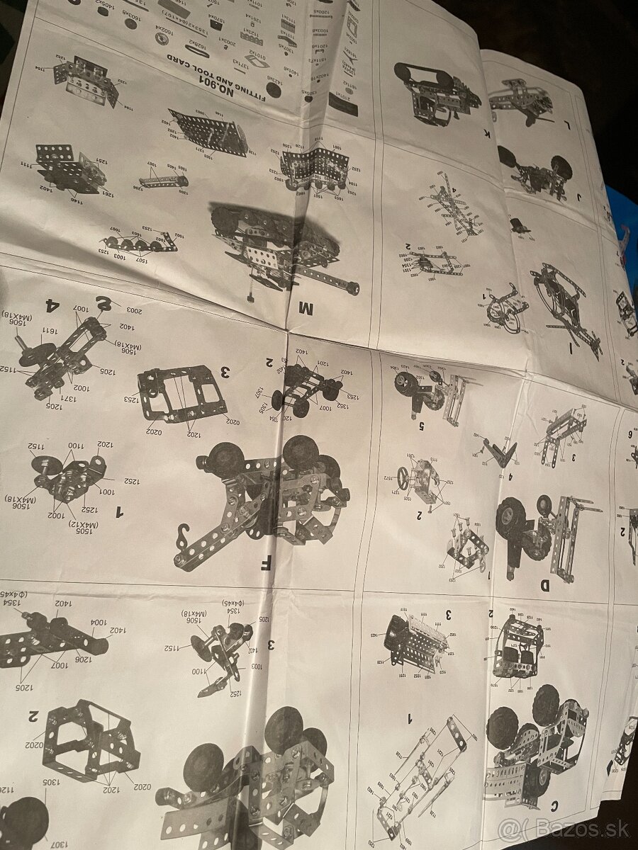 Merkur Construction Play Set – 386 ks - 3