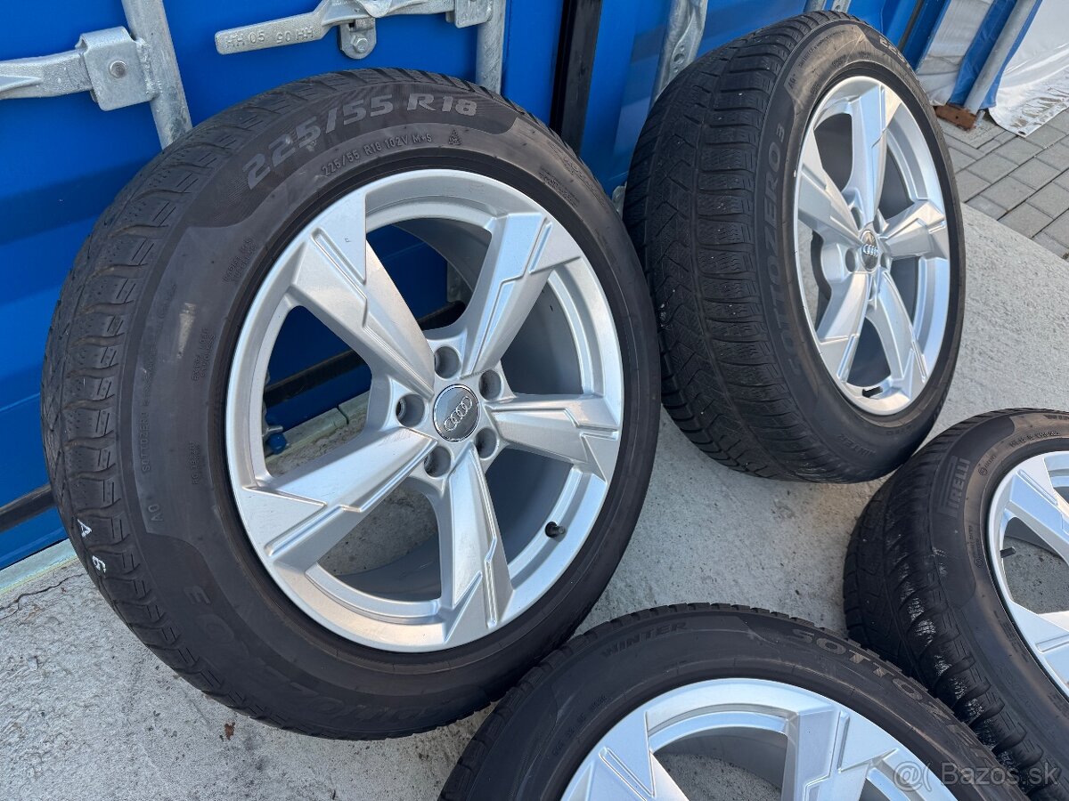 Zimná sada Audi A6 5x112 225/55 R18 - 3