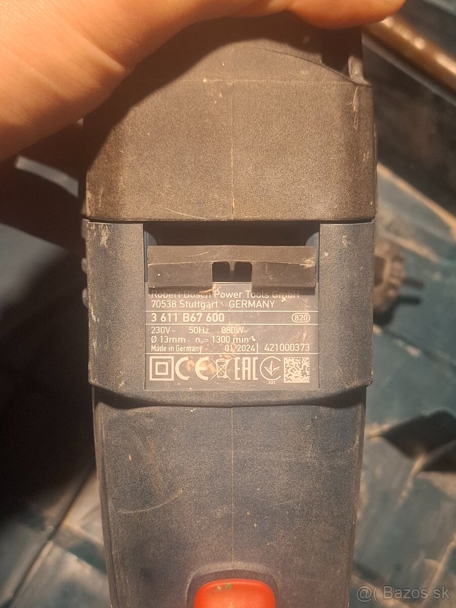 Vŕtacie kladivo, príklepová vŕtačka bosch gbh 2-28 f - 3