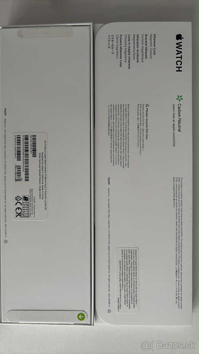 Apple Watch 10 series 46mm gold - 3