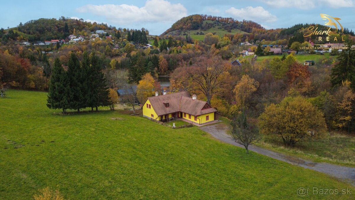 Útulná chata usadená v krásnom prostredí Štiavnických vrchov - 3