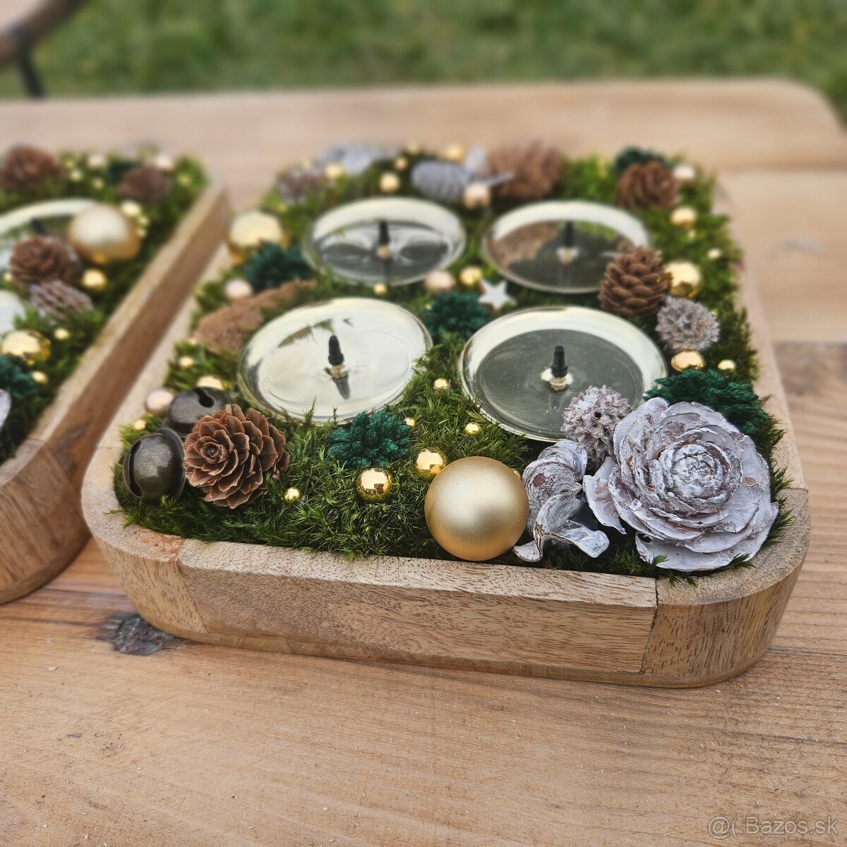 Adventné svietniky a machové obrazy - 3