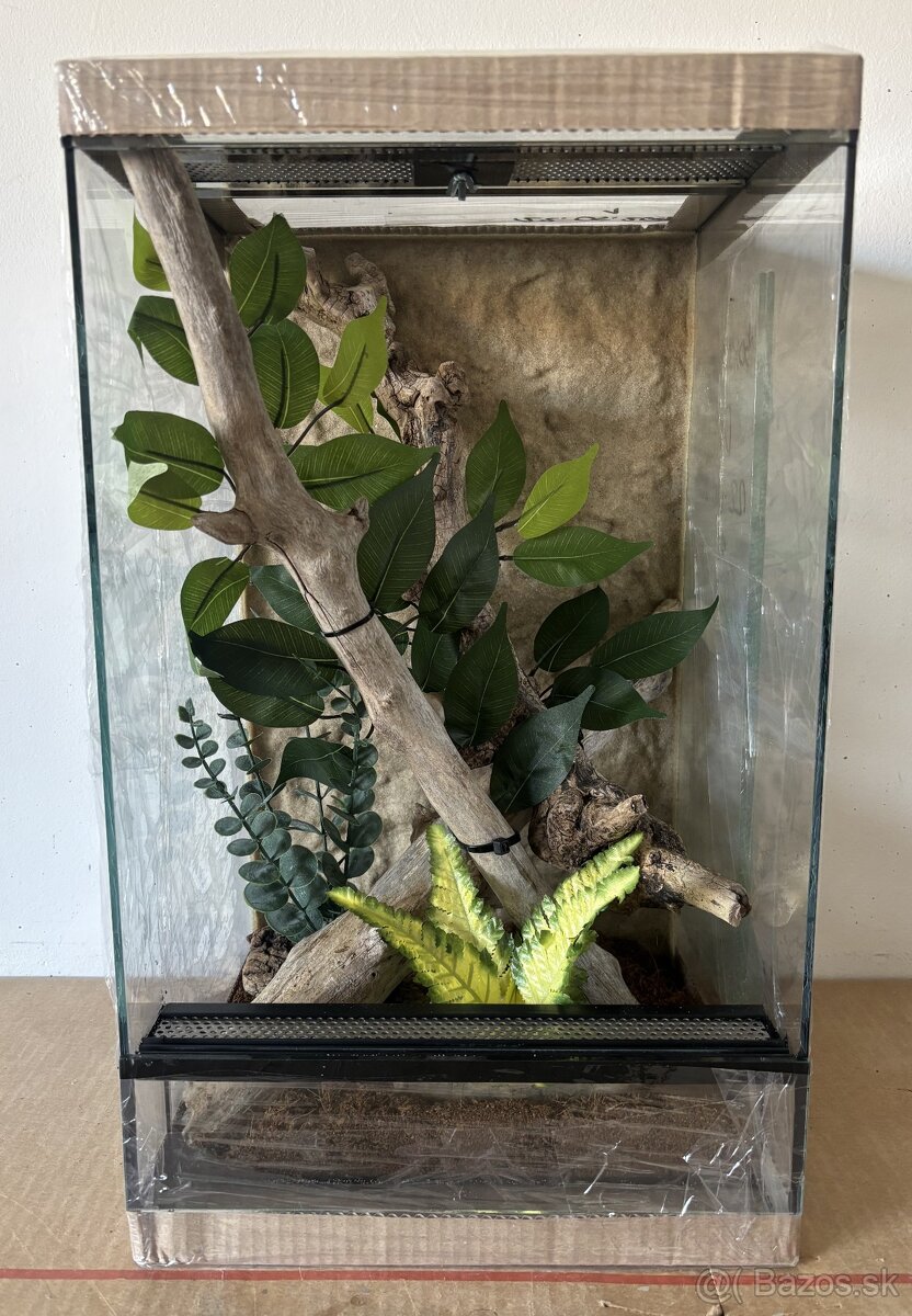 Zariadené terárium 30x30x50 a 30x30x60 - 3