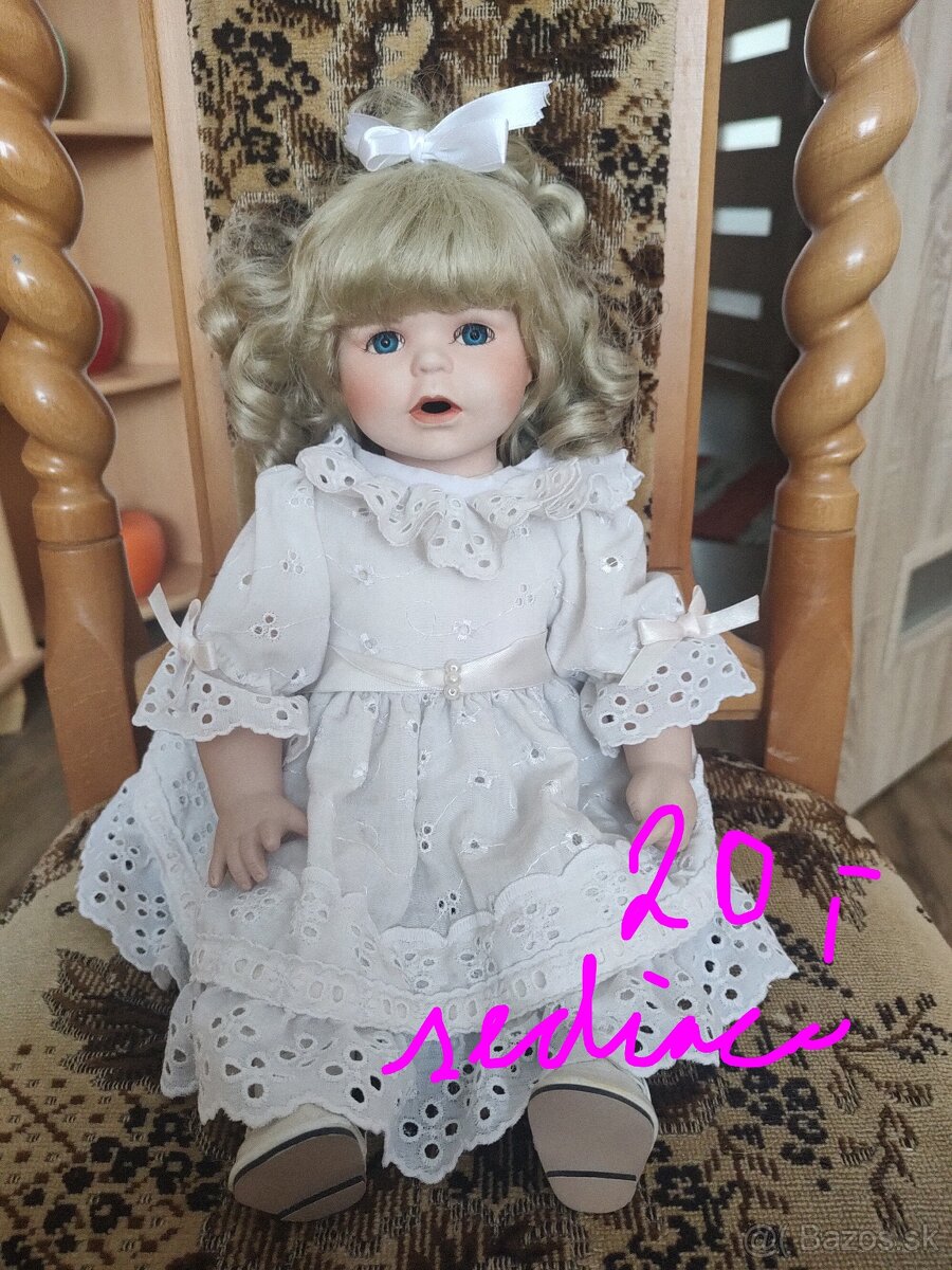 Zberateľské porcelánové bábiky. - 3