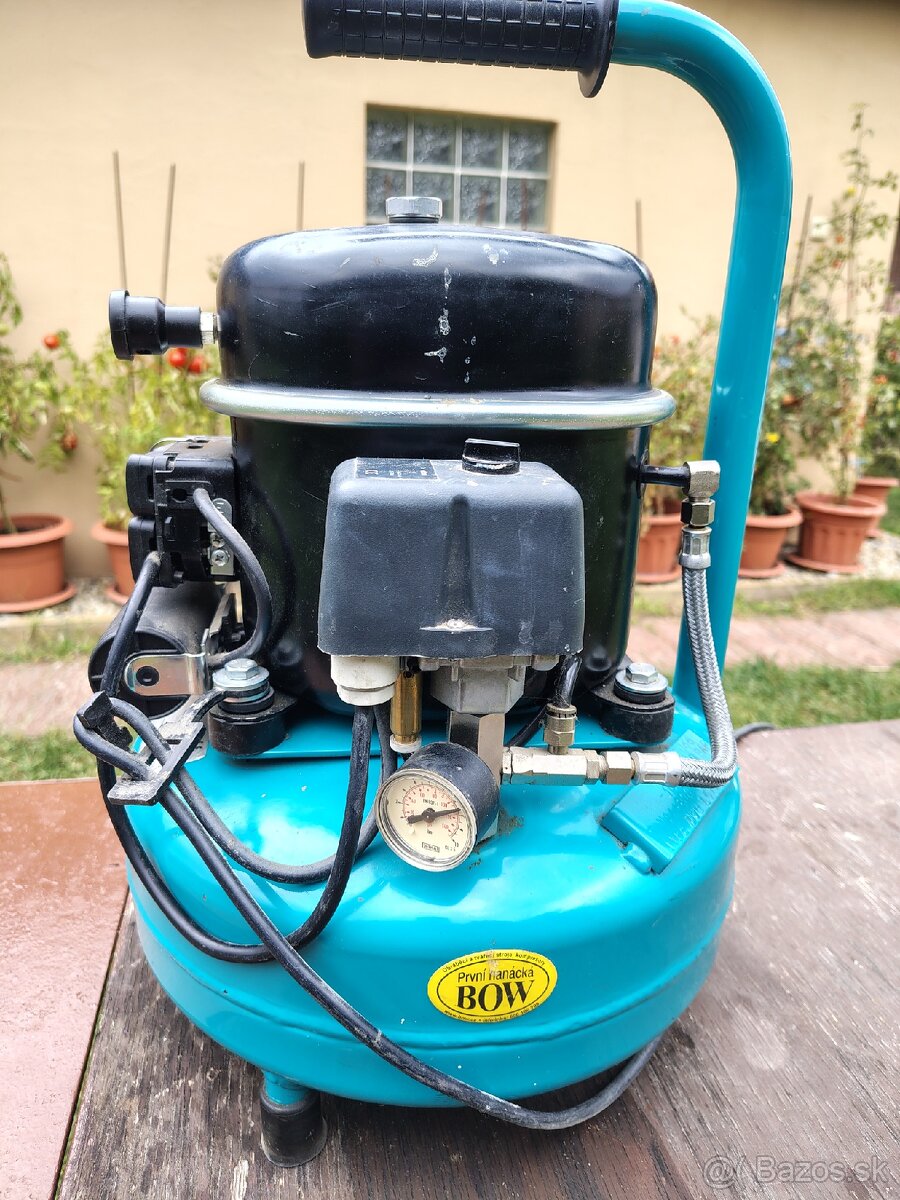 Olejový prenosný kompresor Aircraft Airboy Silence 50PRO - 3