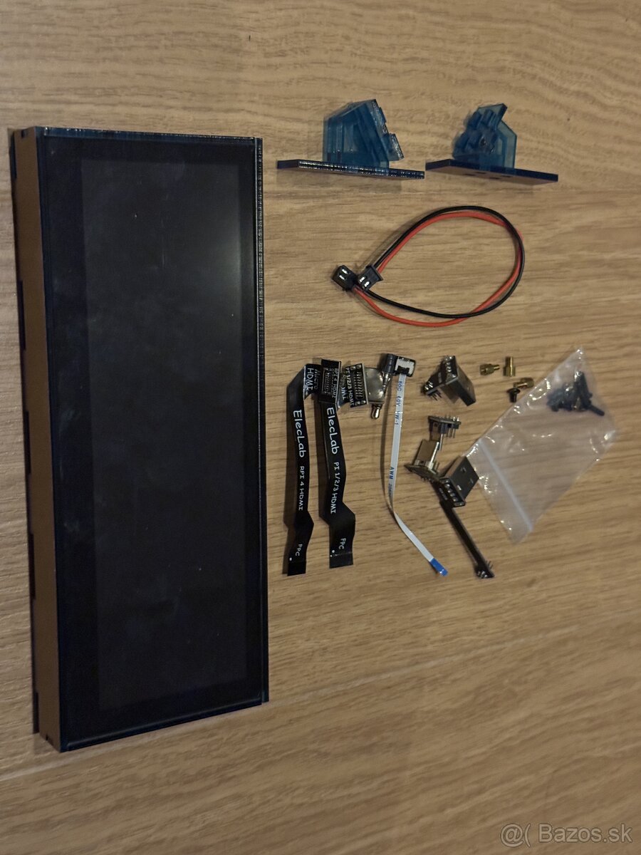 Predám 7.4” HDMI LCD displej ElecLab s dotykom – 1280×400 px - 3